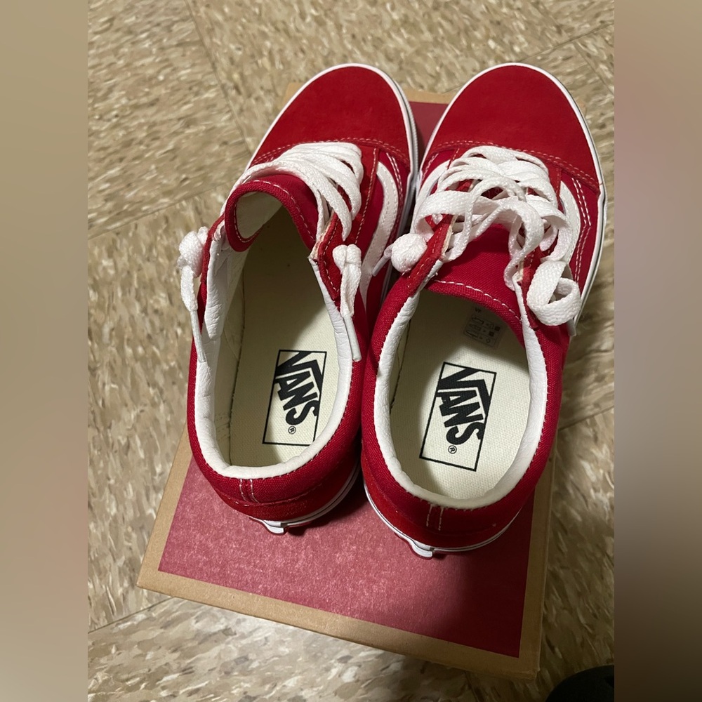 Old Skool Vans Red Women’s